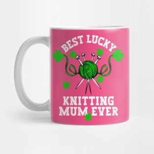 Best knitting mum ever Mug